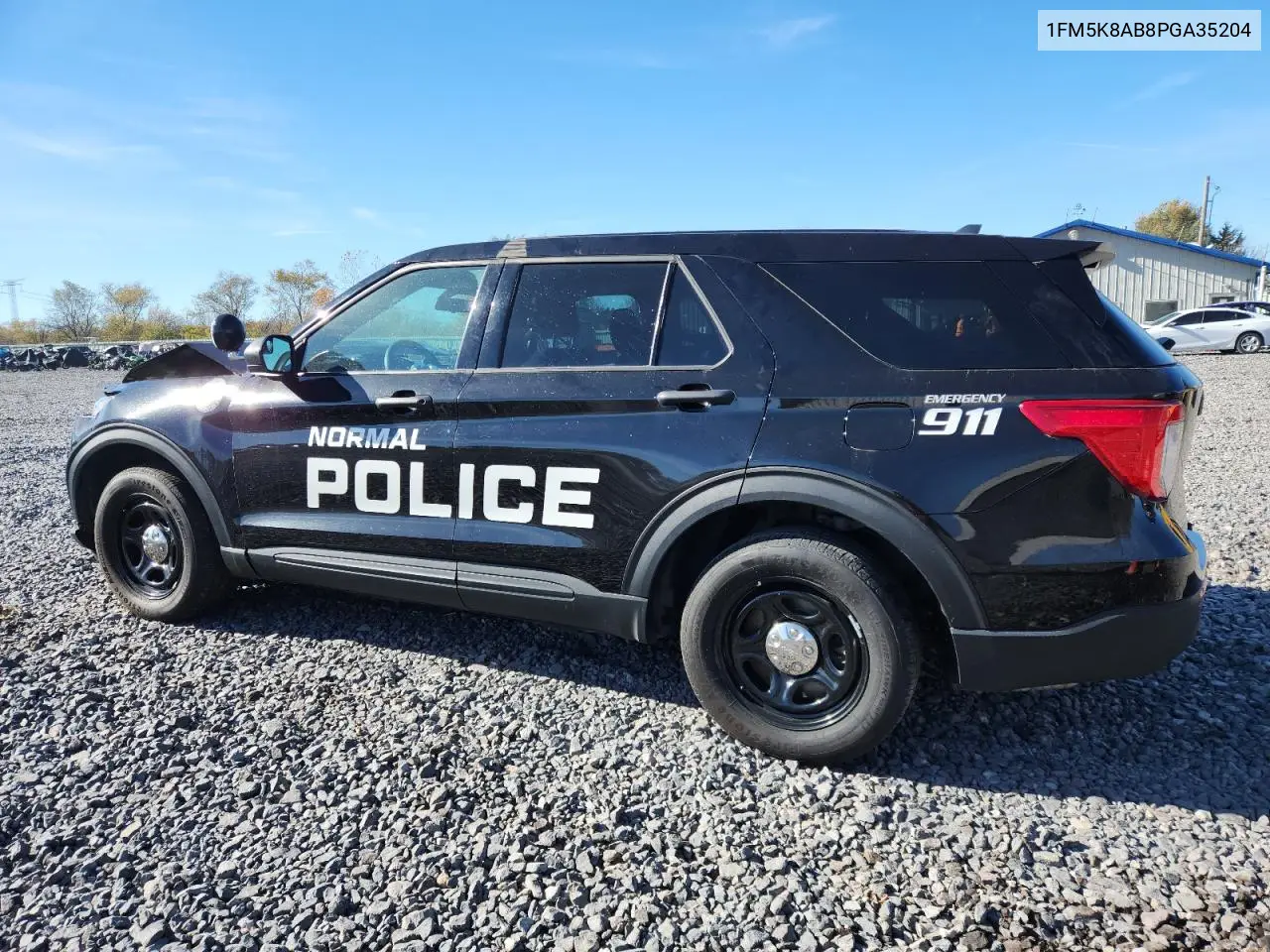 1FM5K8AB8PGA35204 2023 Ford Explorer Police Interceptor
