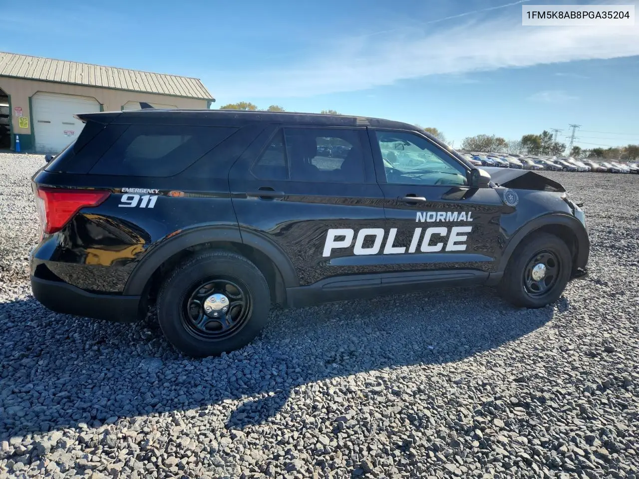 1FM5K8AB8PGA35204 2023 Ford Explorer Police Interceptor