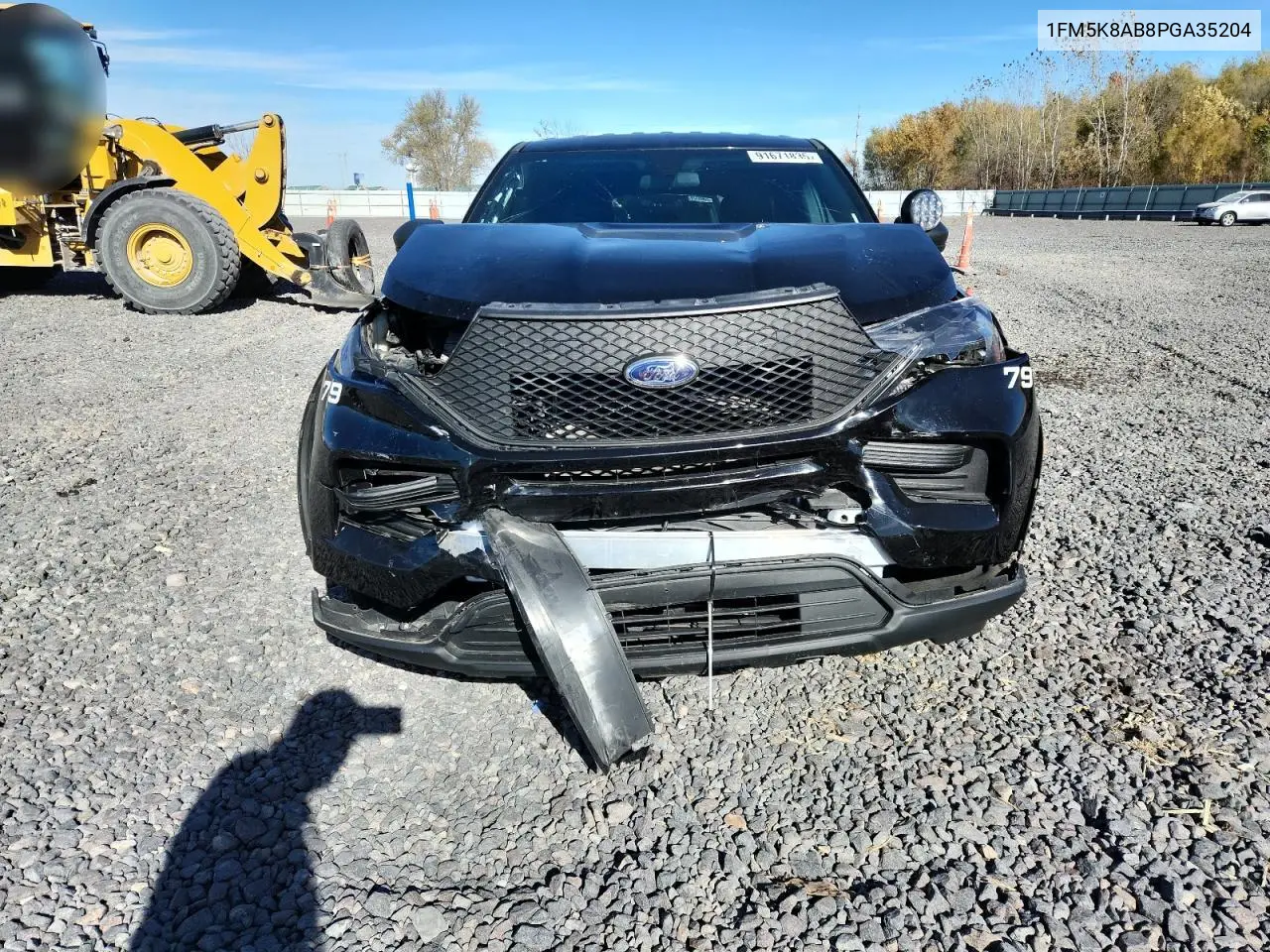 1FM5K8AB8PGA35204 2023 Ford Explorer Police Interceptor