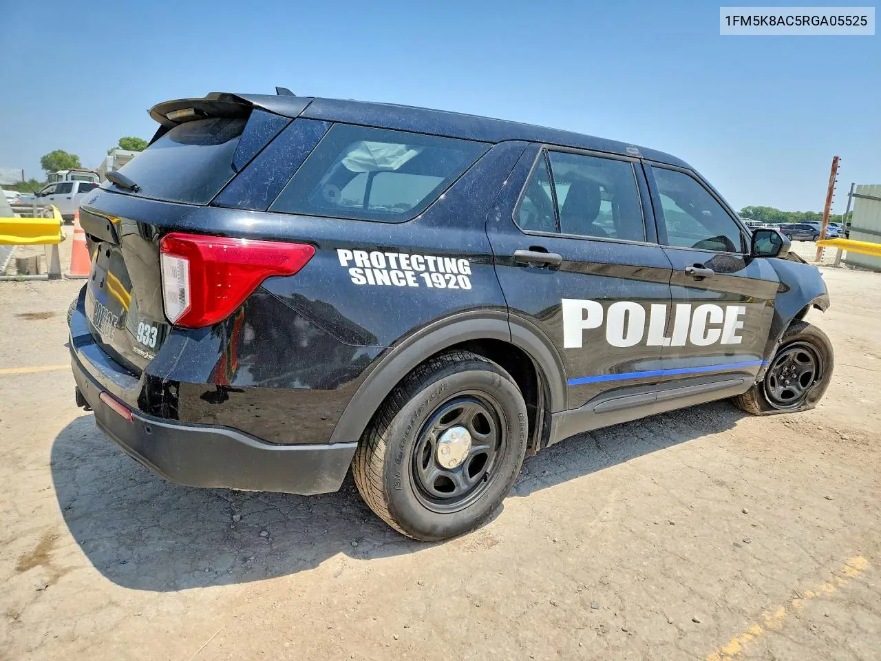 1FM5K8AC5RGA05525 2024 Ford Explorer Police Interceptor