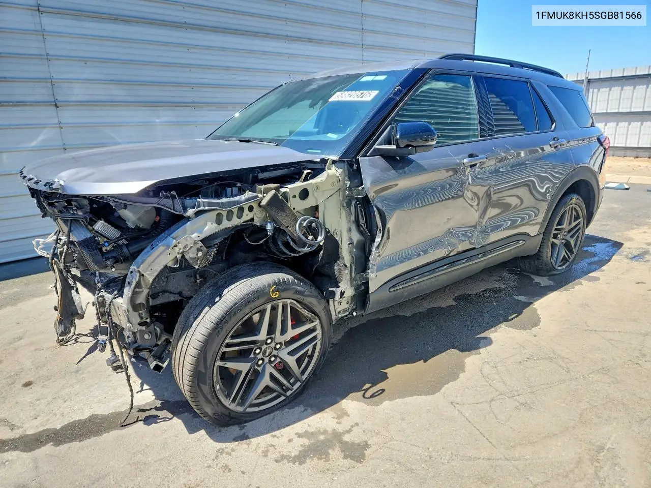 2025 Ford Explorer St-Line VIN: 1FMUK8KH5SGB81566 Lot: 58820576