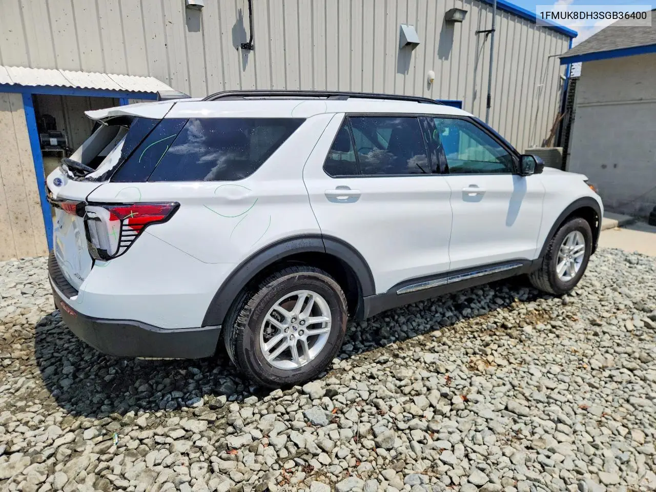 2025 Ford Explorer Active VIN: 1FMUK8DH3SGB36400 Lot: 60036326