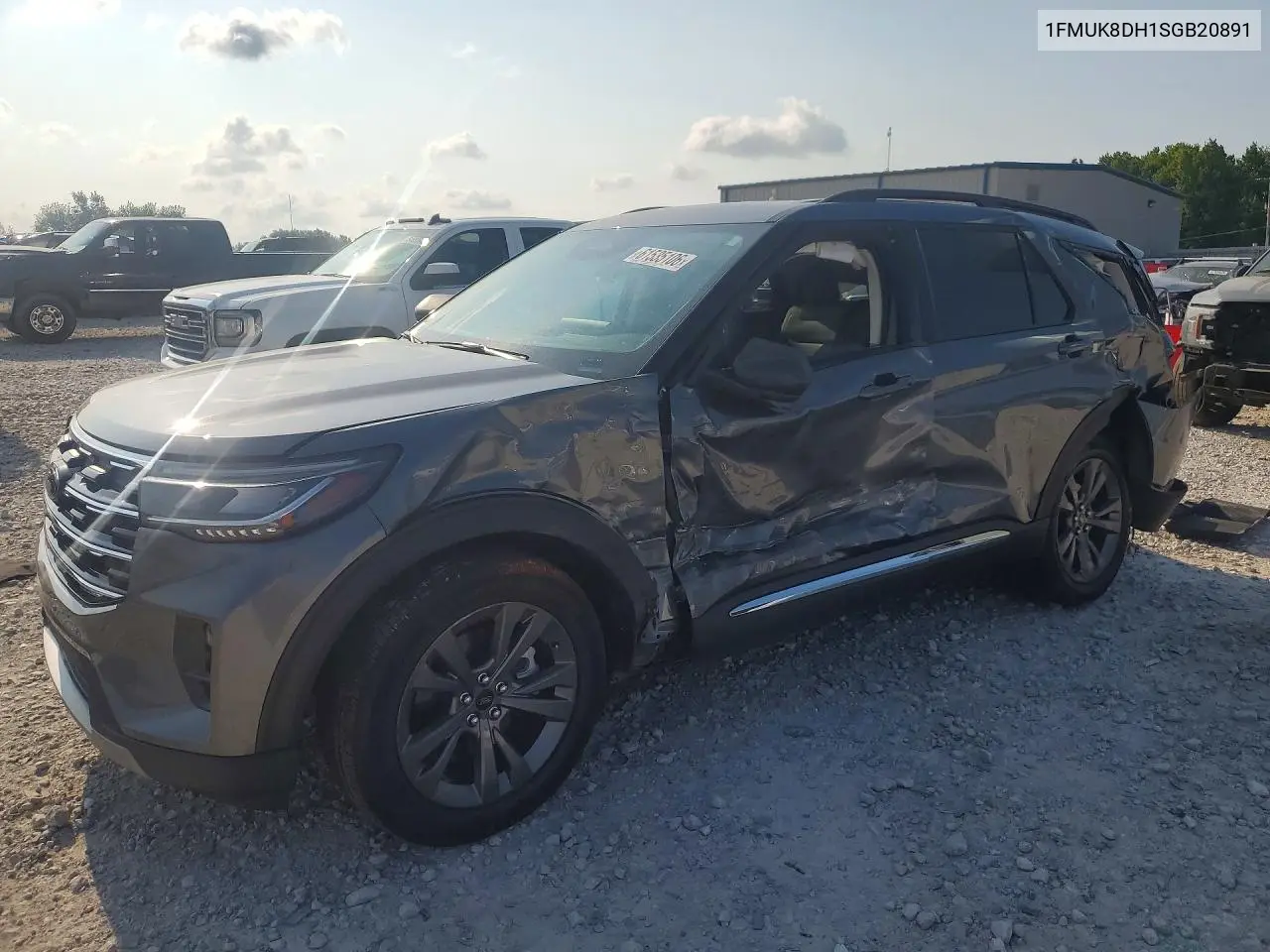 2025 Ford Explorer Active VIN: 1FMUK8DH1SGB20891 Lot: 61535106