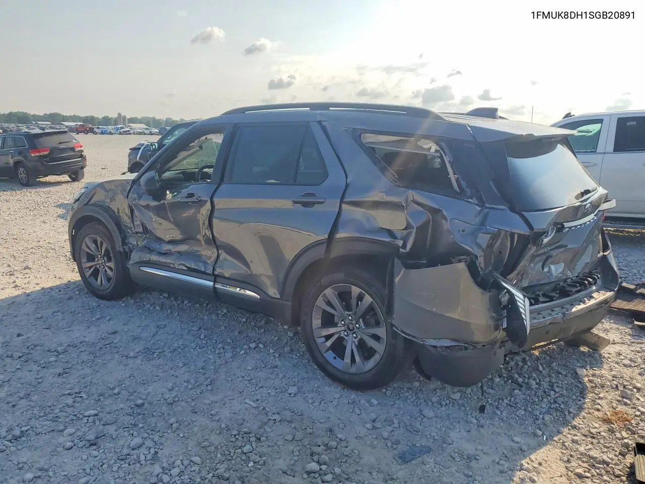 2025 Ford Explorer Active VIN: 1FMUK8DH1SGB20891 Lot: 61535106
