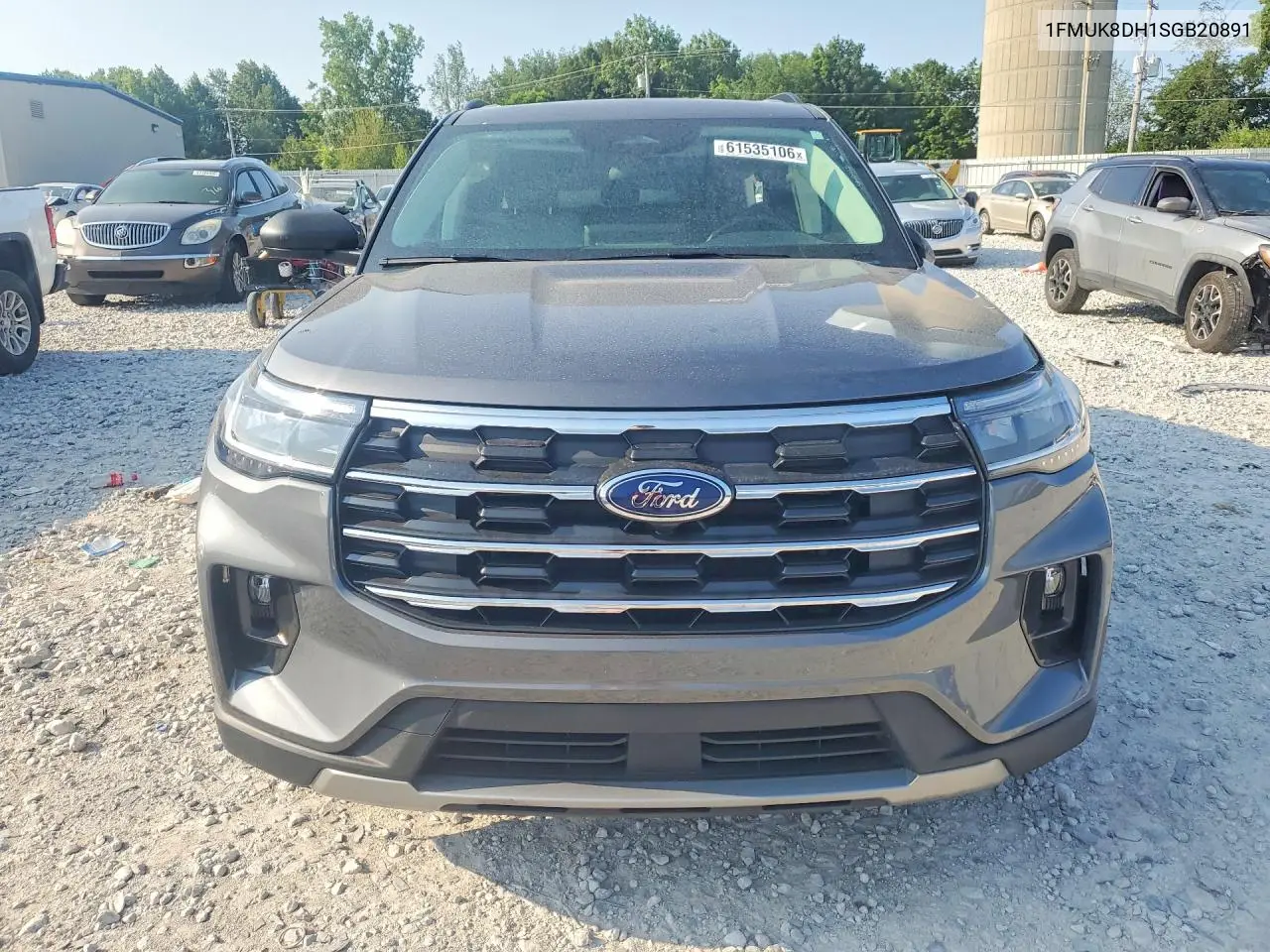 2025 Ford Explorer Active VIN: 1FMUK8DH1SGB20891 Lot: 61535106