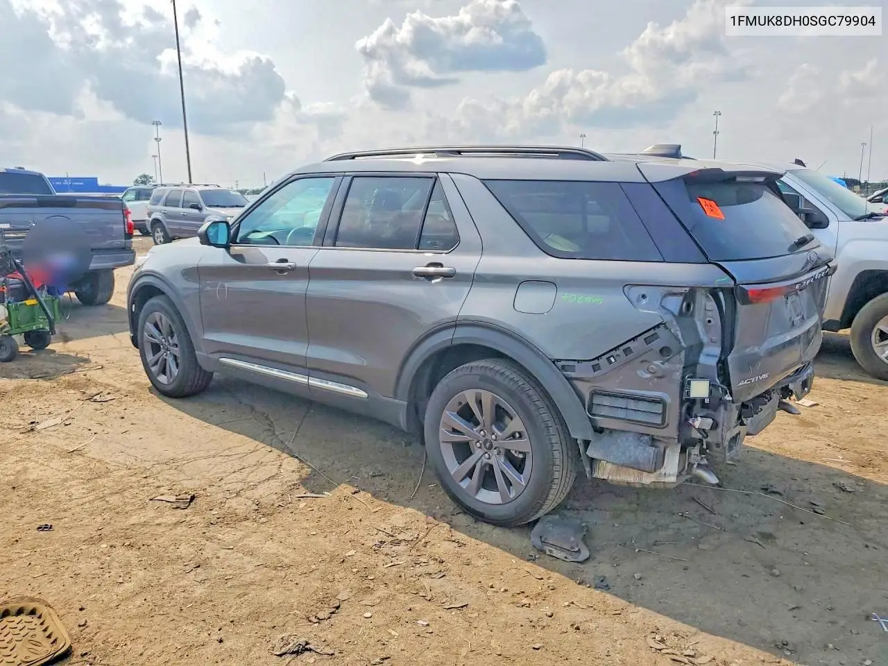 2025 Ford Explorer Active VIN: 1FMUK8DH0SGC79904 Lot: 61750546