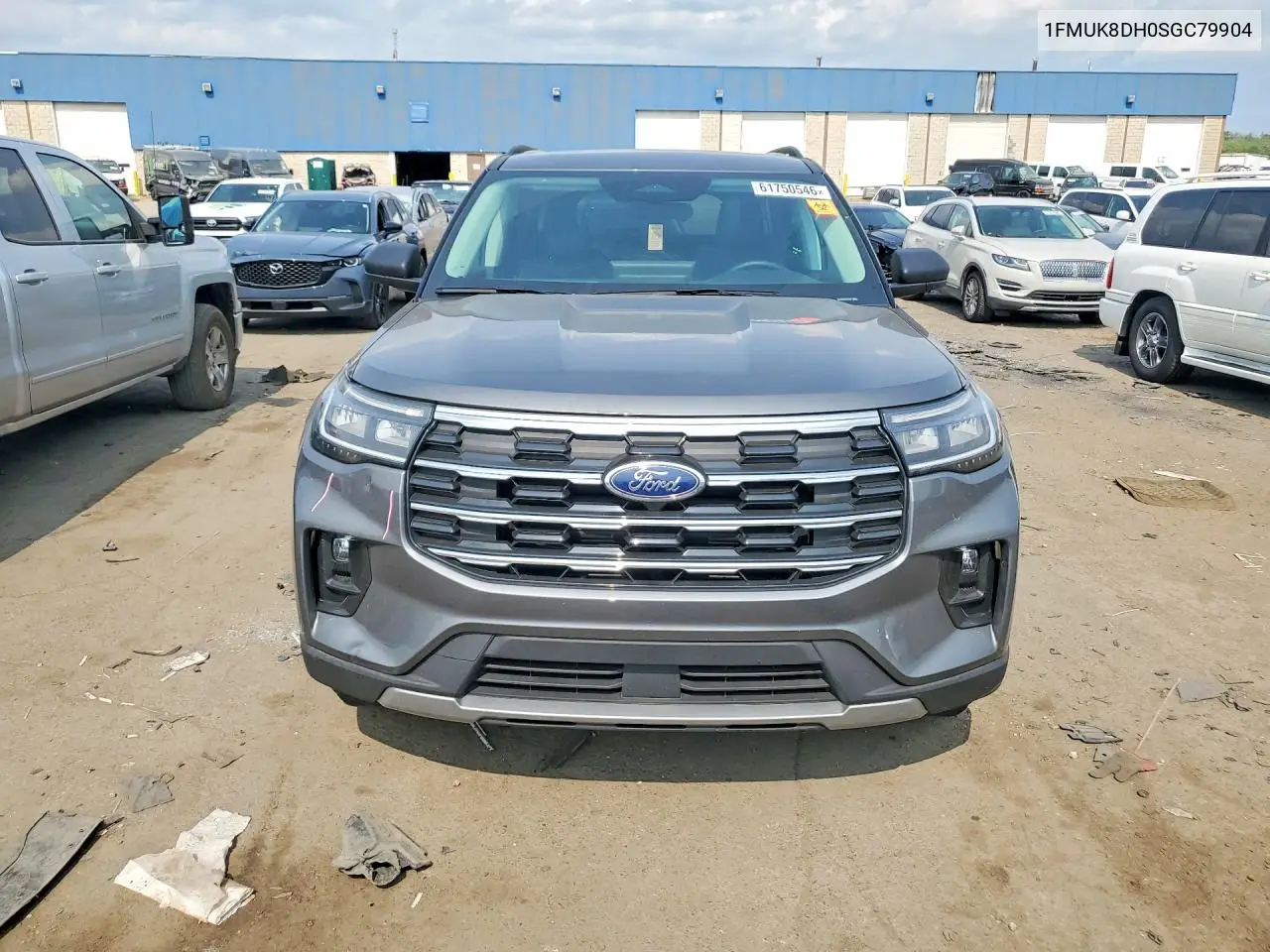 2025 Ford Explorer Active VIN: 1FMUK8DH0SGC79904 Lot: 61750546