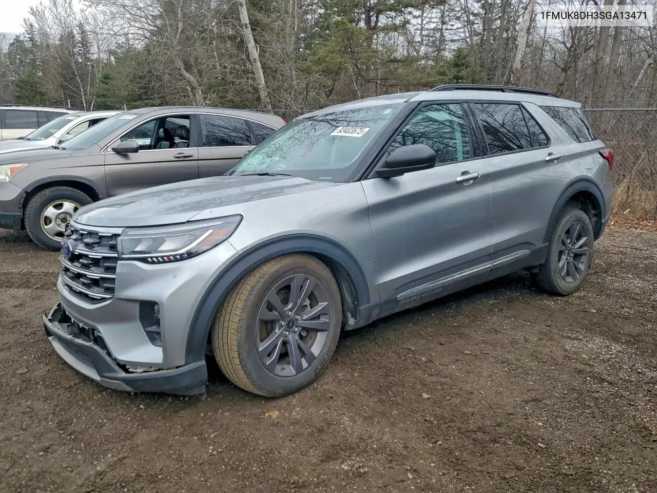 1FMUK8DH3SGA13471 2025 Ford Explorer Active