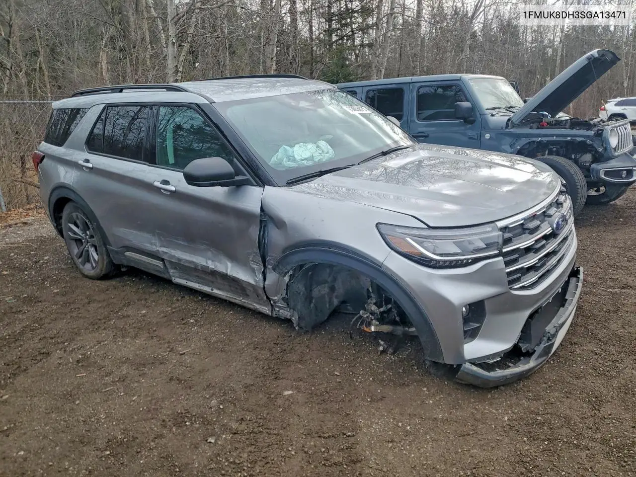 1FMUK8DH3SGA13471 2025 Ford Explorer Active