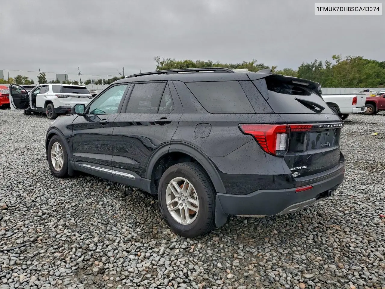1FMUK7DH8SGA43074 2025 Ford Explorer Active