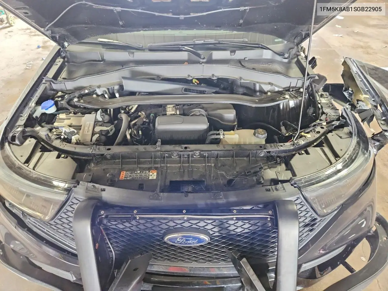 2025 Ford Explorer Police Interceptor VIN: 1FM5K8AB1SGB22905 Lot: 97684905