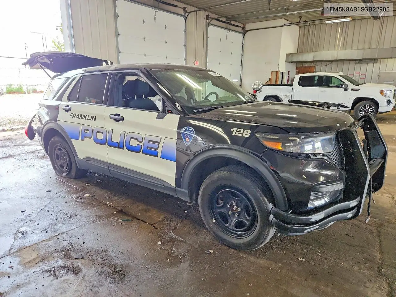 2025 Ford Explorer Police Interceptor VIN: 1FM5K8AB1SGB22905 Lot: 97684905