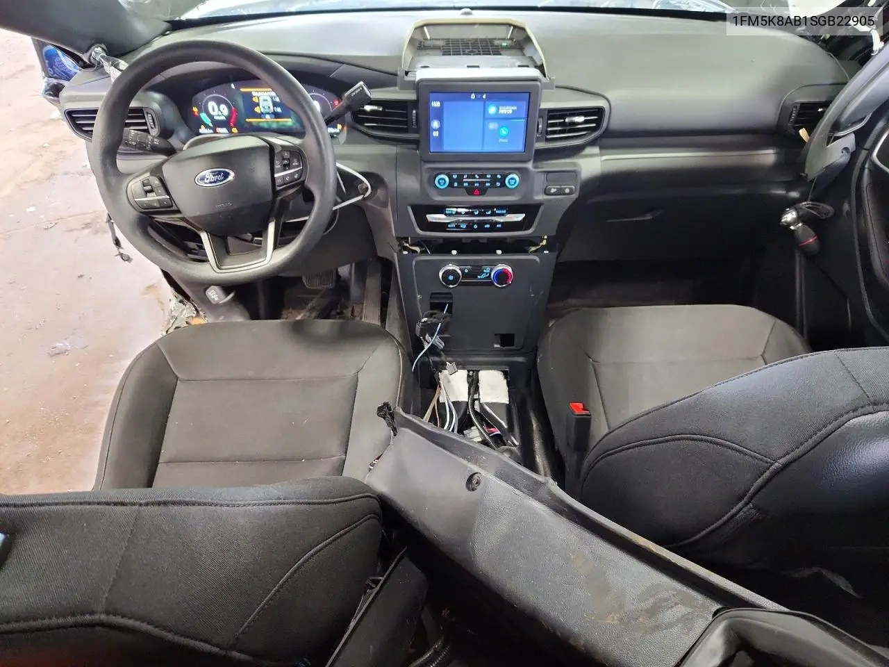 2025 Ford Explorer Police Interceptor VIN: 1FM5K8AB1SGB22905 Lot: 97684905