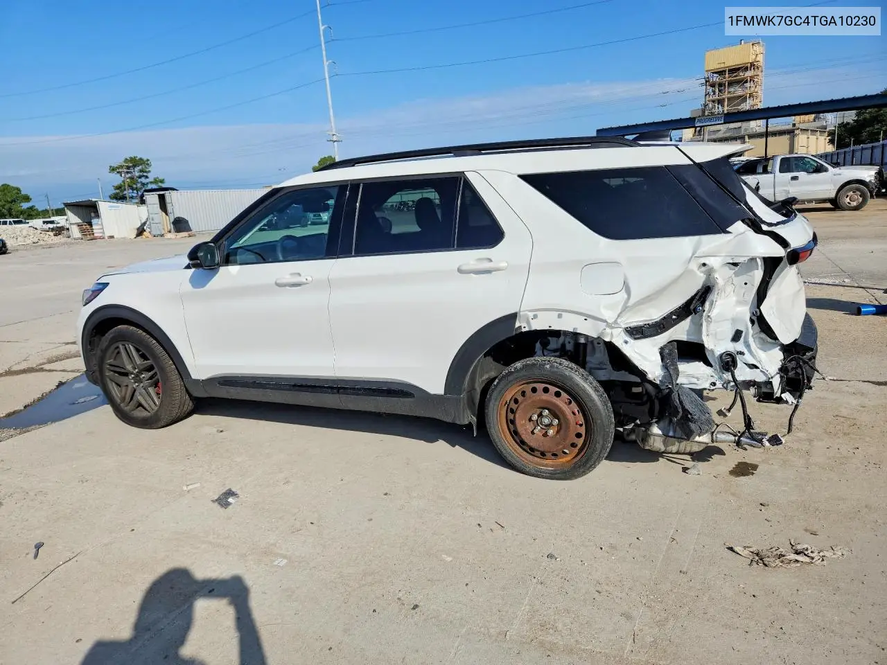 2026 Ford Explorer St VIN: 1FMWK7GC4TGA10230 Lot: 61369816
