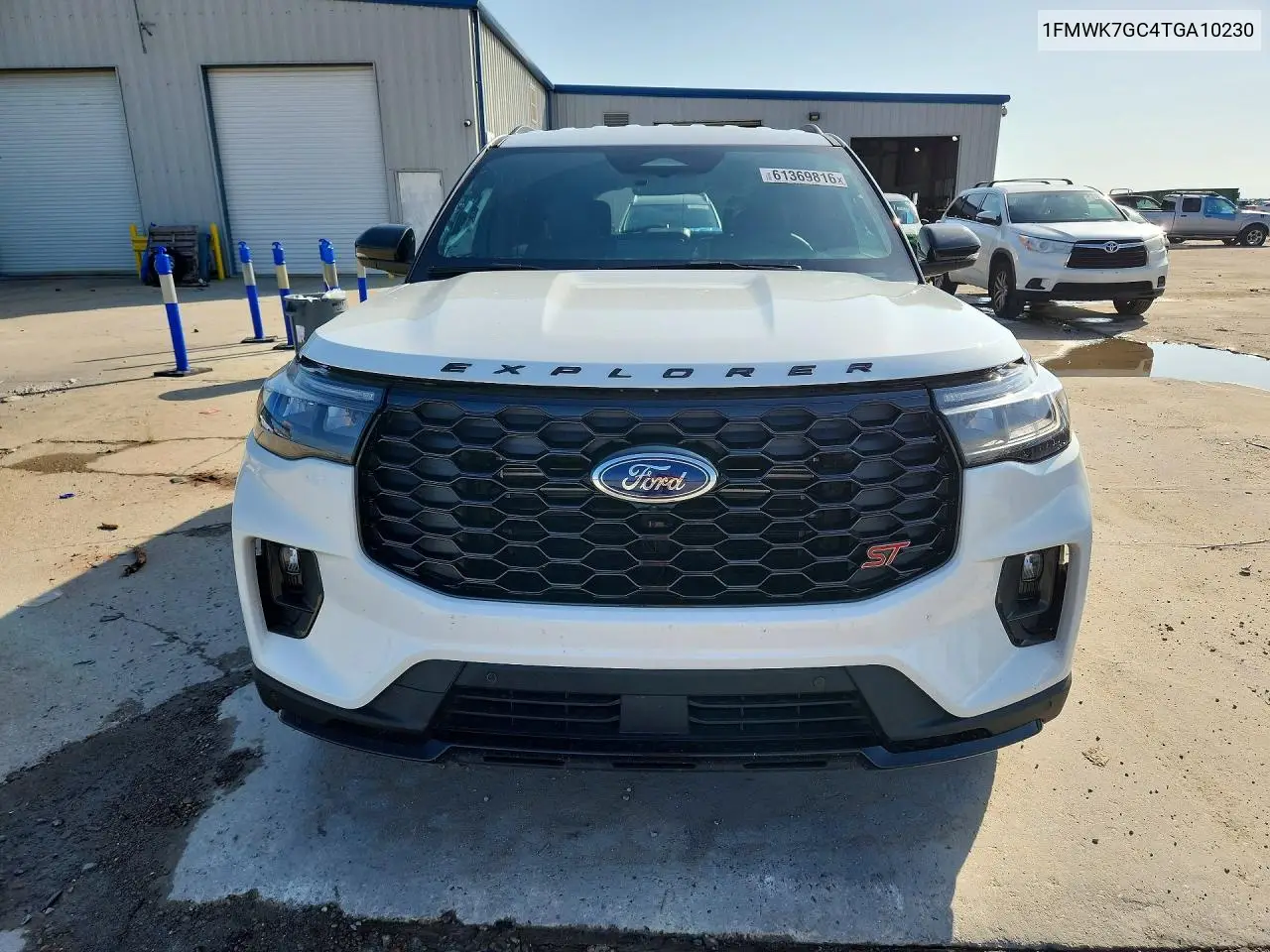 2026 Ford Explorer St VIN: 1FMWK7GC4TGA10230 Lot: 61369816