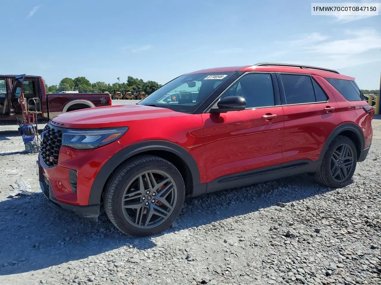 2026 Ford Explorer St VIN: 1FMWK7GC0TGB47150 Lot: 61746546
