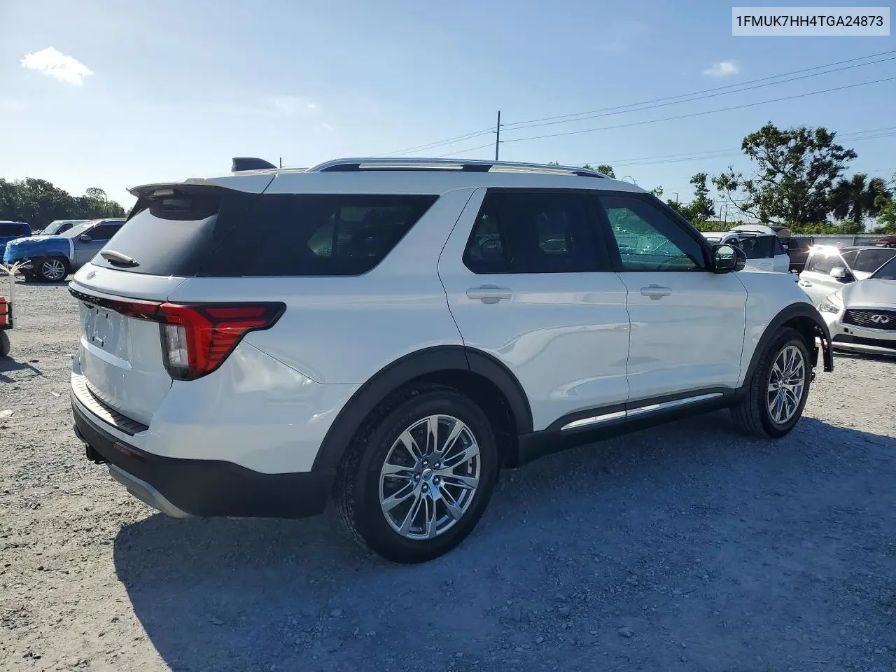 2026 Ford Explorer Platinum VIN: 1FMUK7HH4TGA24873 Lot: 62106196