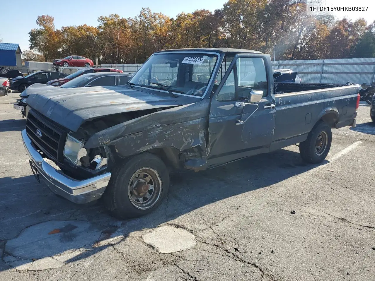 1FTDF15Y0HKB03827 1987 Ford F150