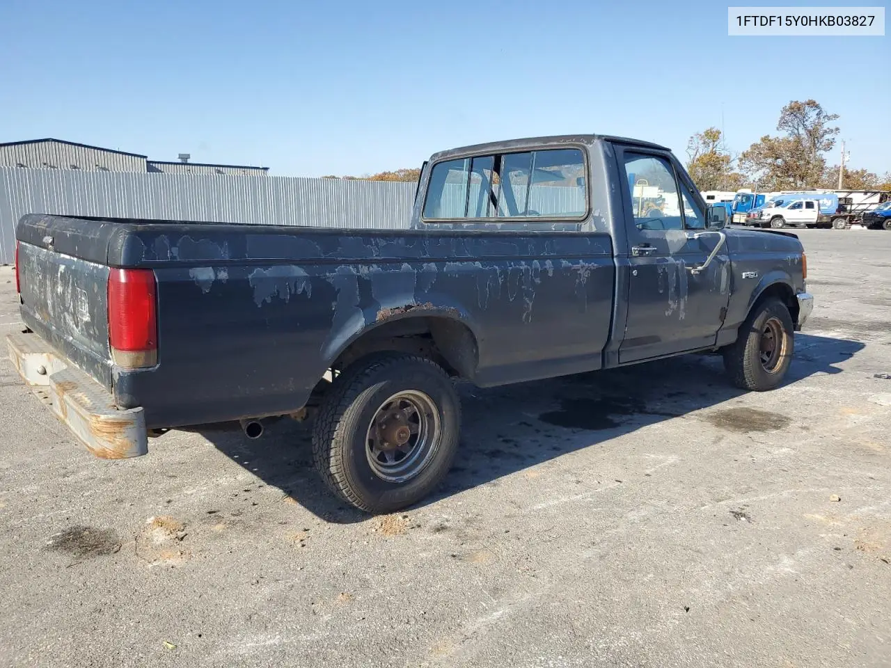 1FTDF15Y0HKB03827 1987 Ford F150
