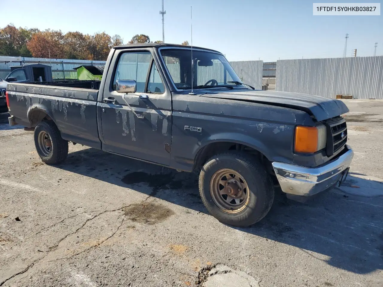 1FTDF15Y0HKB03827 1987 Ford F150