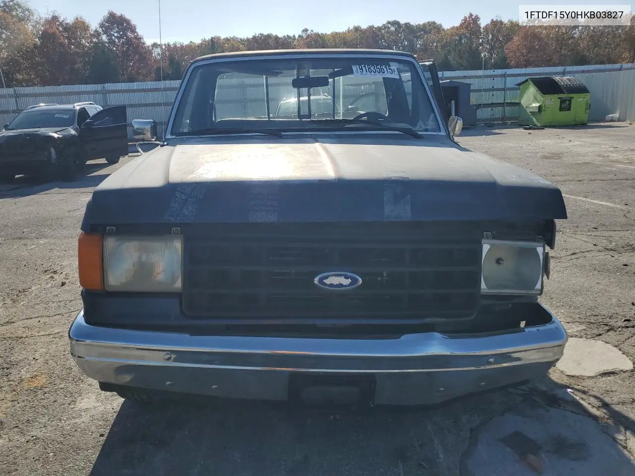 1FTDF15Y0HKB03827 1987 Ford F150