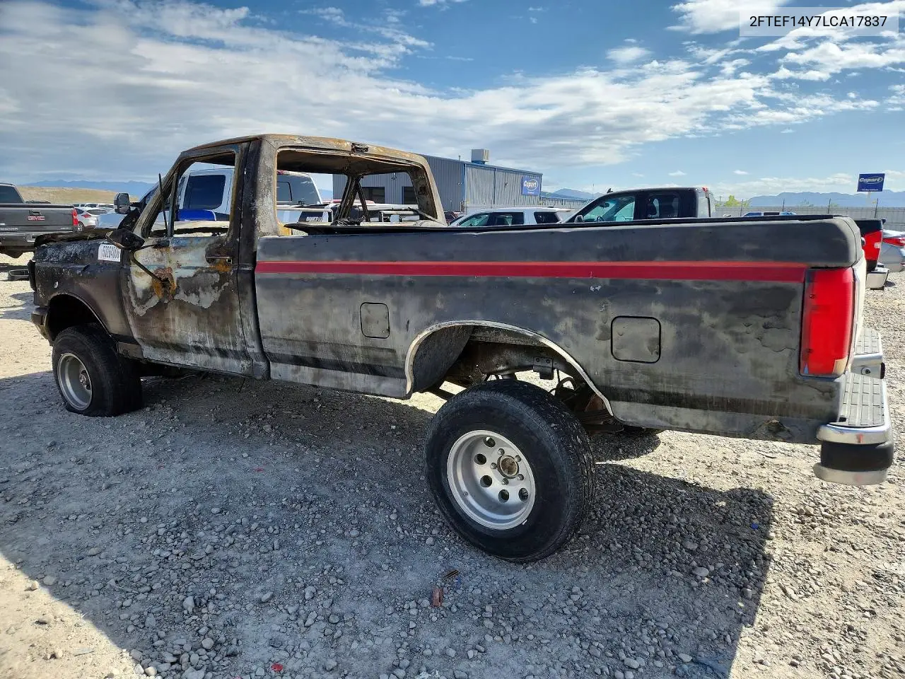 1990 Ford F150 VIN: 2FTEF14Y7LCA17837 Lot: 50264006