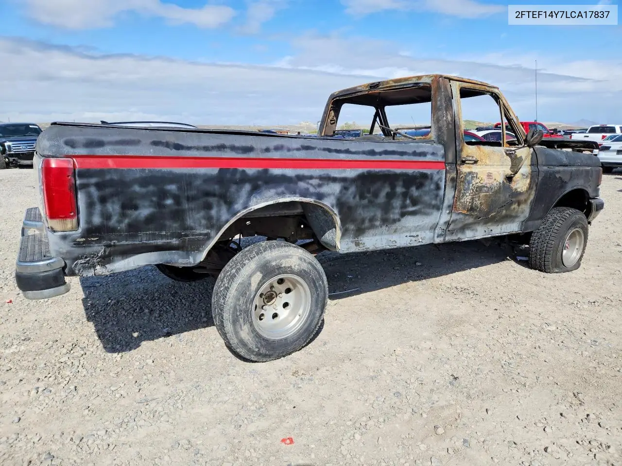 1990 Ford F150 VIN: 2FTEF14Y7LCA17837 Lot: 50264006