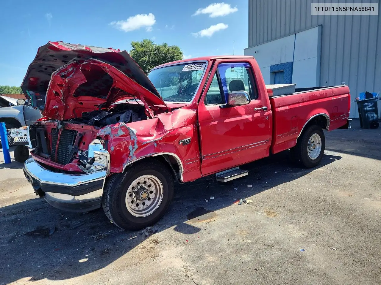 1993 Ford F150 VIN: 1FTDF15N5PNA58841 Lot: 60681086