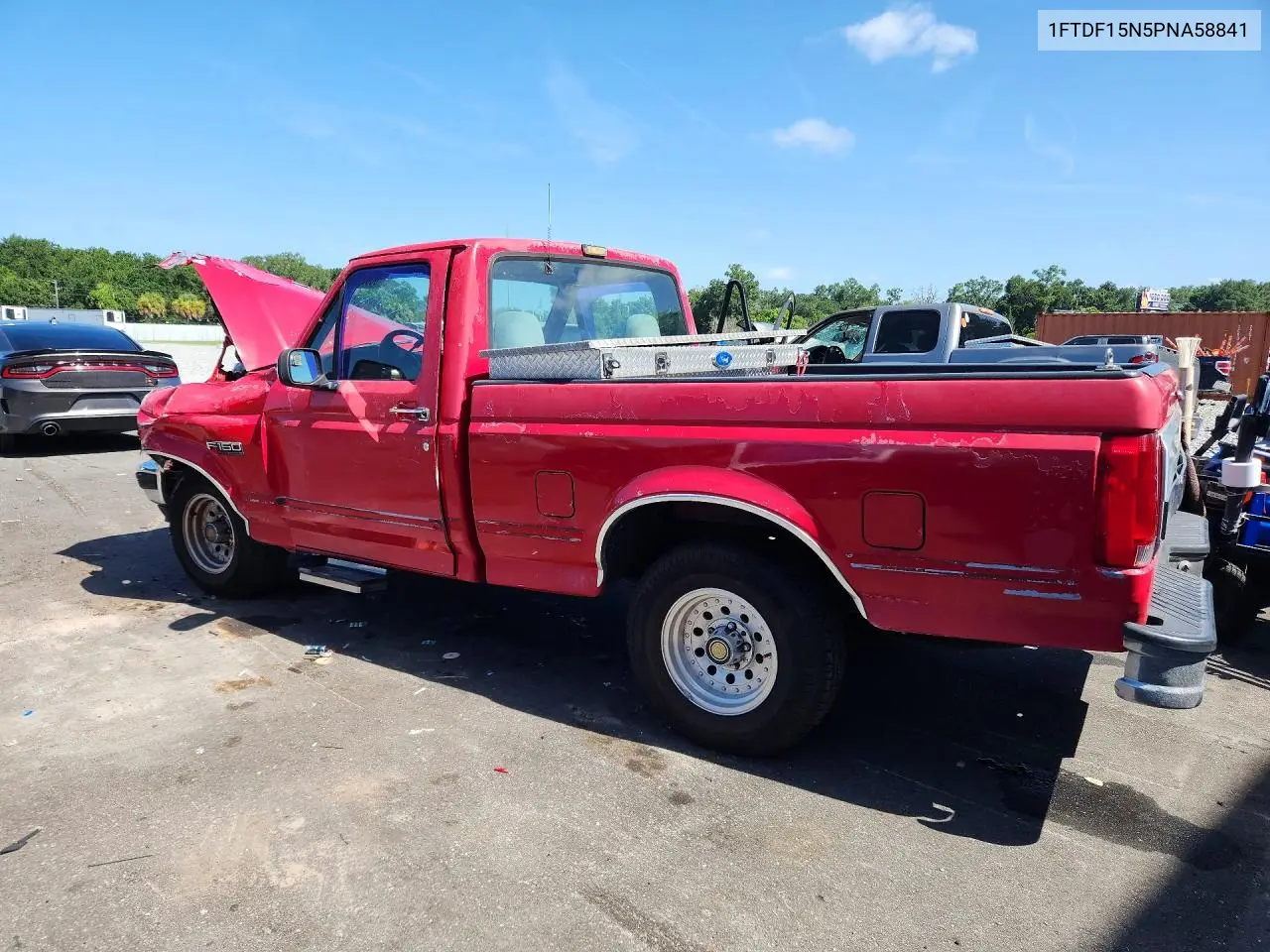 1993 Ford F150 VIN: 1FTDF15N5PNA58841 Lot: 60681086