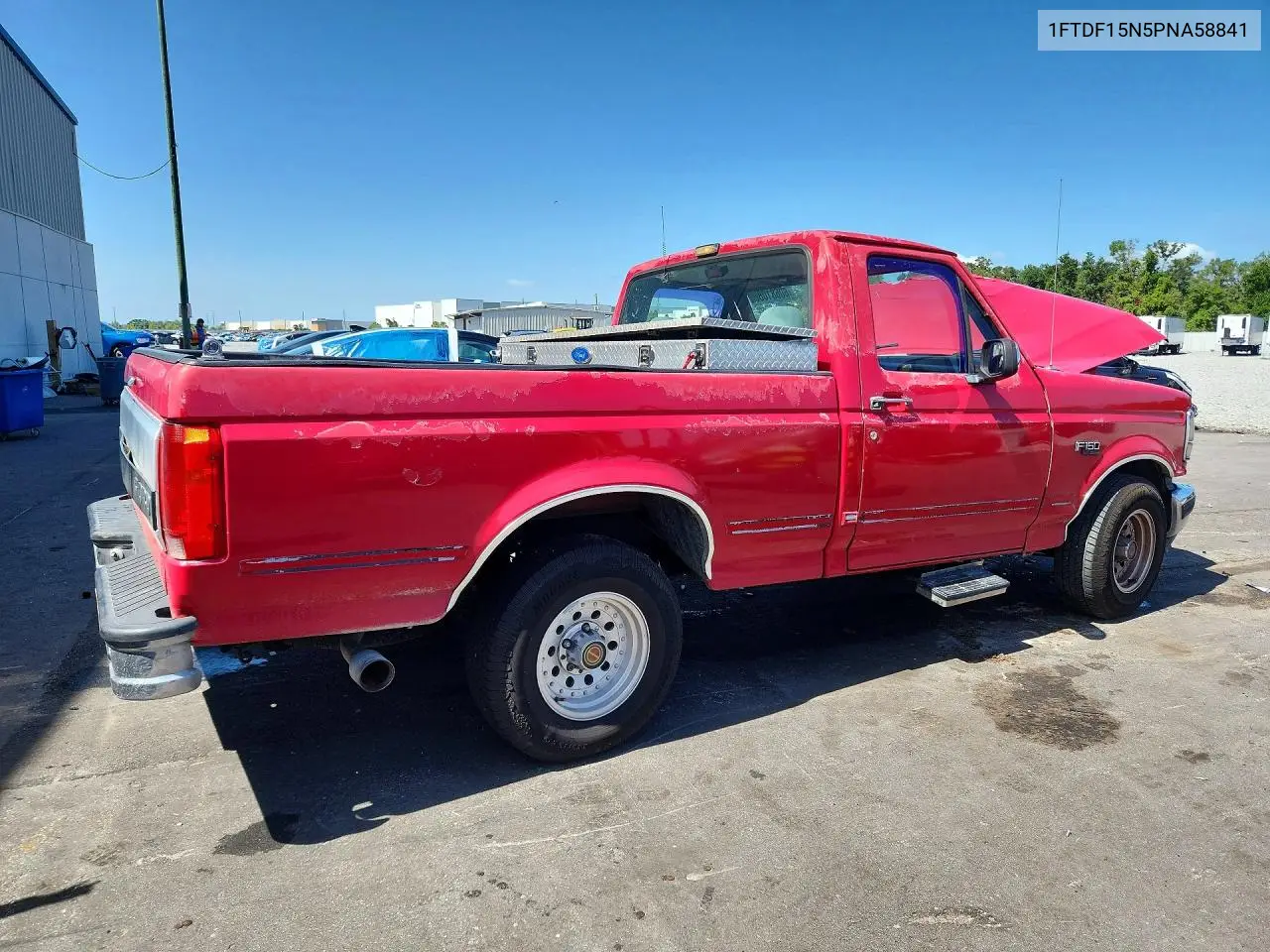 1993 Ford F150 VIN: 1FTDF15N5PNA58841 Lot: 60681086