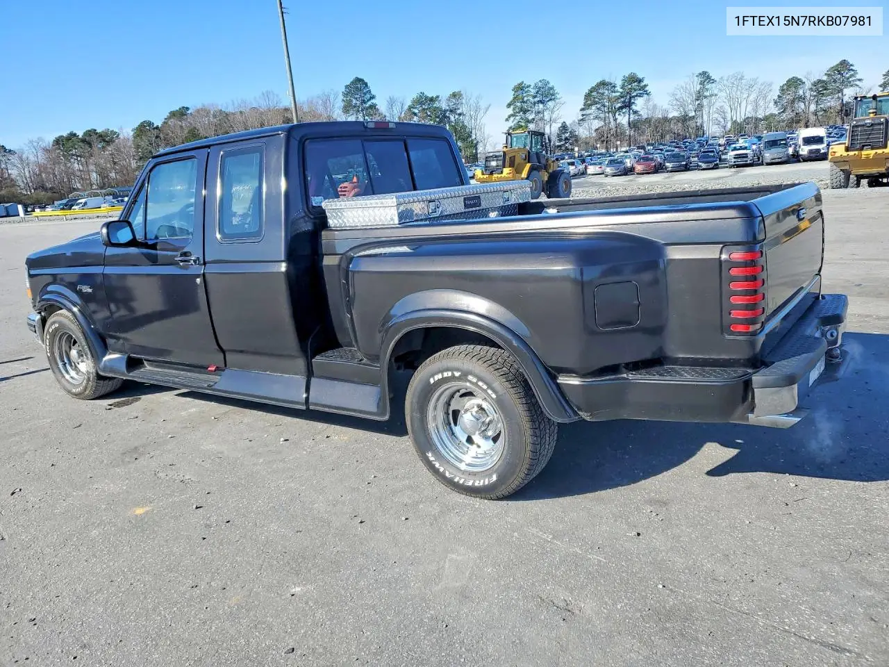 1994 Ford F150 VIN: 1FTEX15N7RKB07981 Lot: 78743465