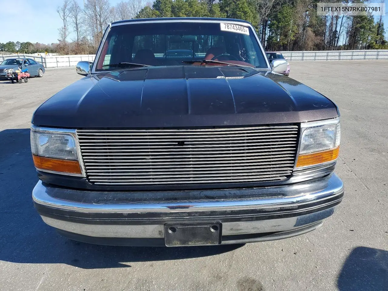 1994 Ford F150 VIN: 1FTEX15N7RKB07981 Lot: 78743465
