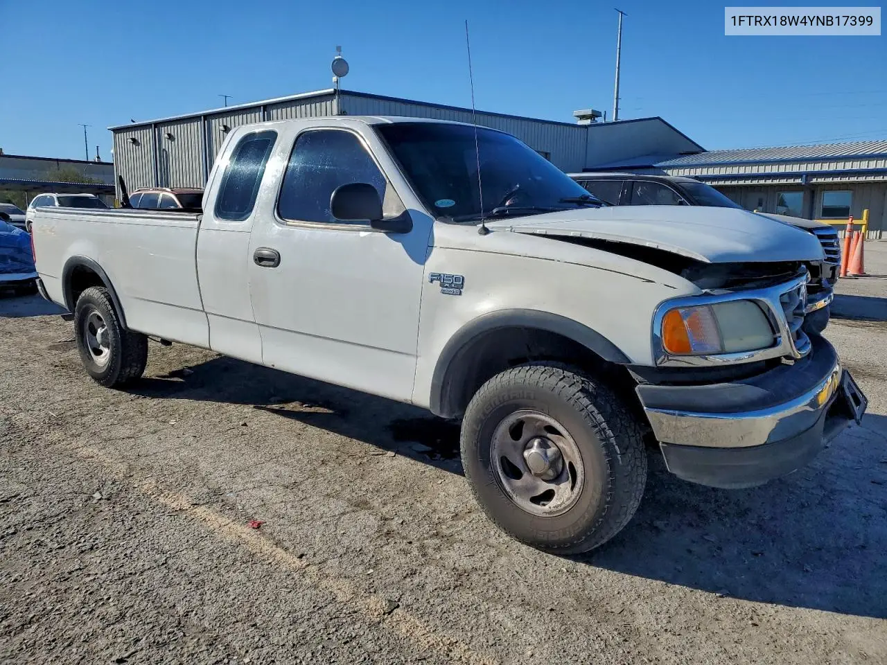 1FTRX18W4YNB17399 2000 Ford F150