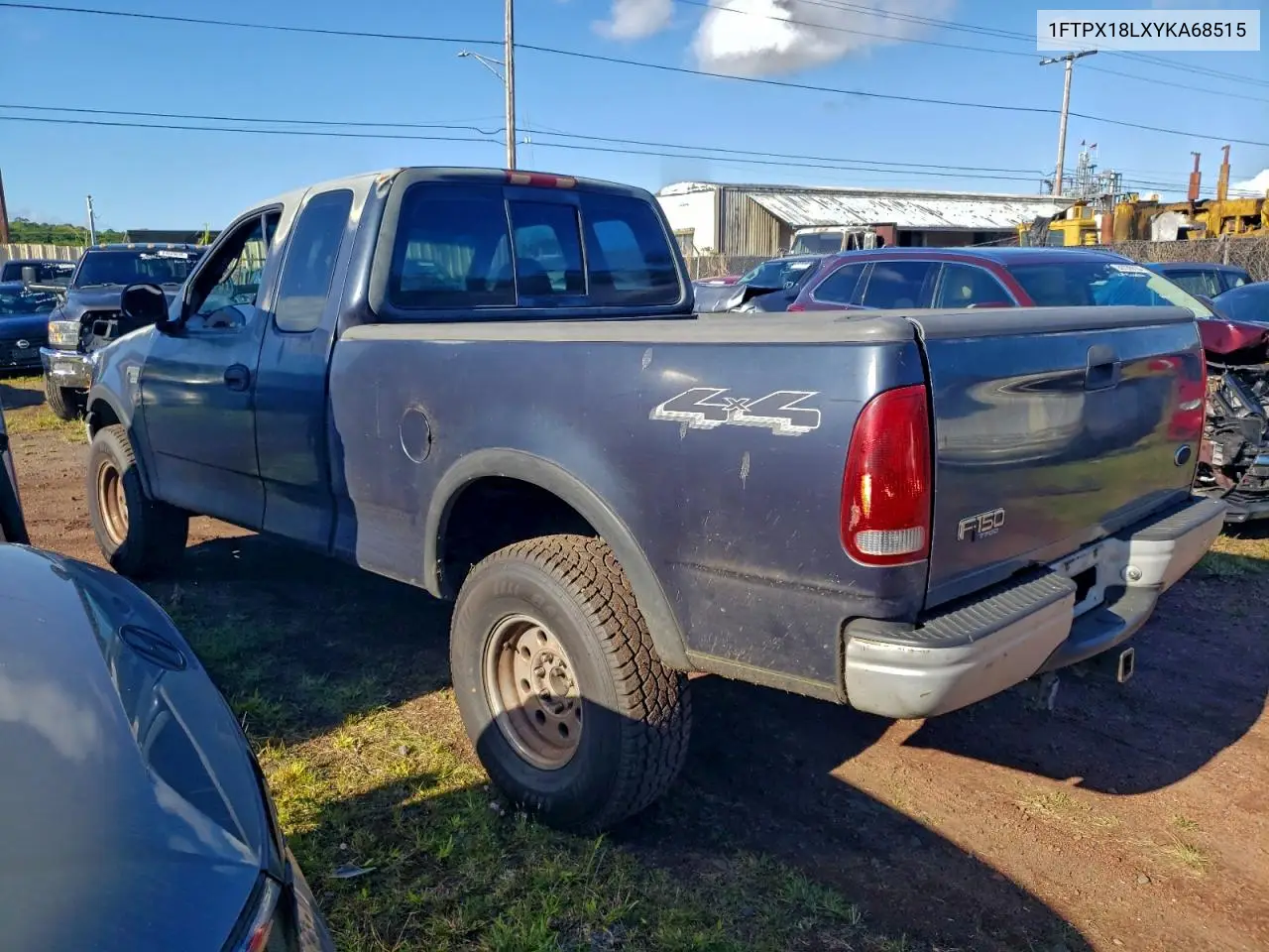 1FTPX18LXYKA68515 2000 Ford F150