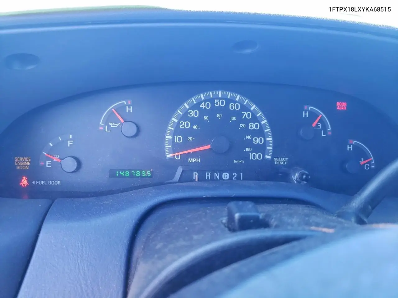 1FTPX18LXYKA68515 2000 Ford F150