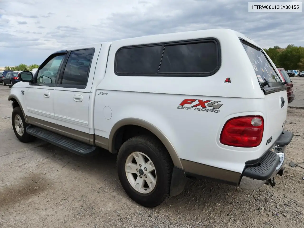 1FTRW08L12KA88455 2002 Ford F150 Supercrew