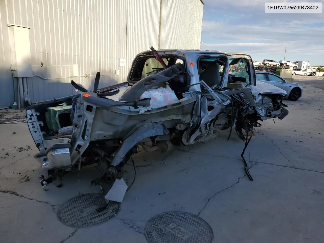 1FTRW07662KB73402 2002 Ford F150 Supercrew