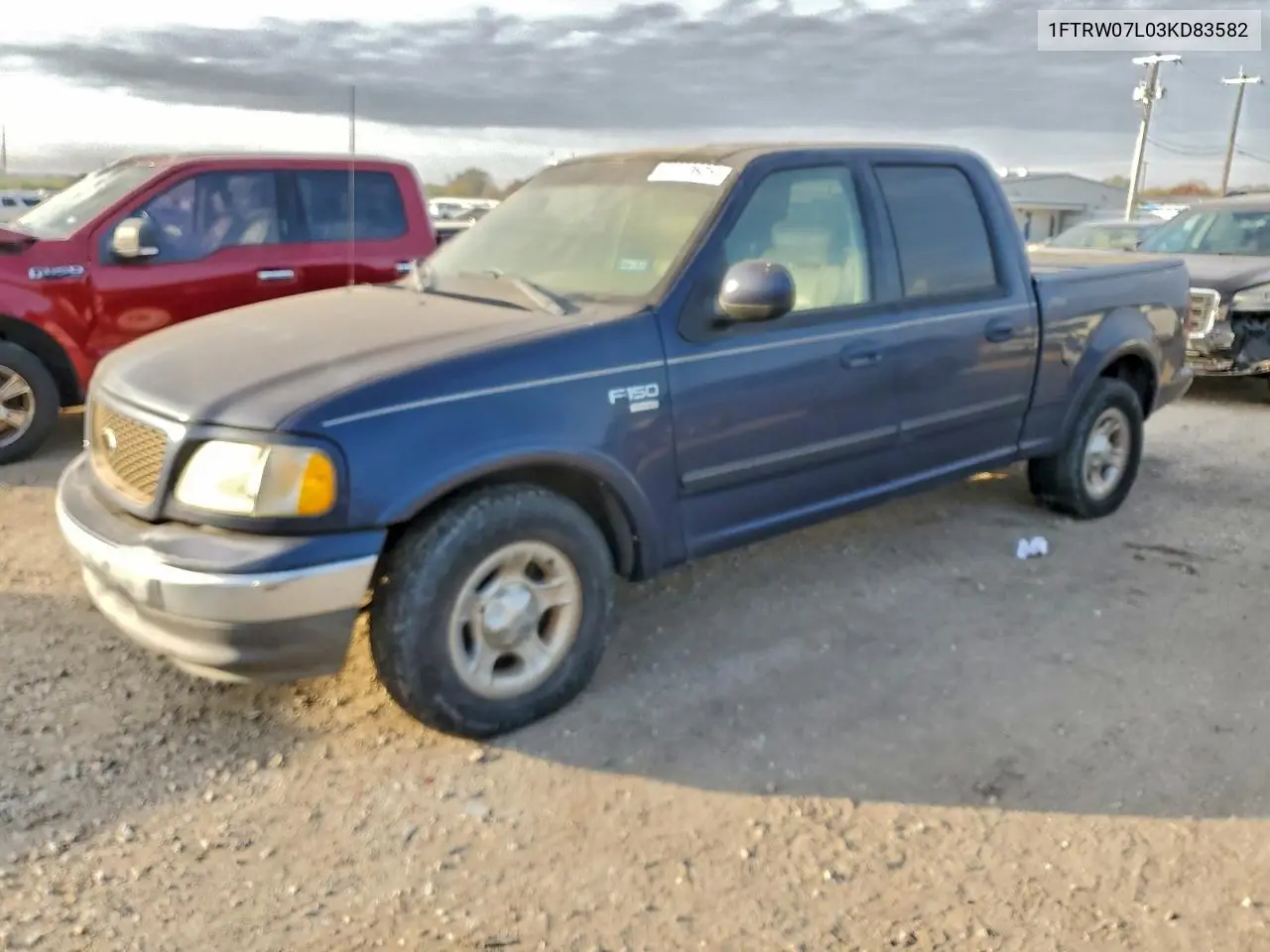 1FTRW07L03KD83582 2003 Ford F150