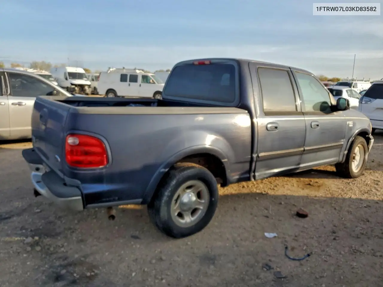 1FTRW07L03KD83582 2003 Ford F150