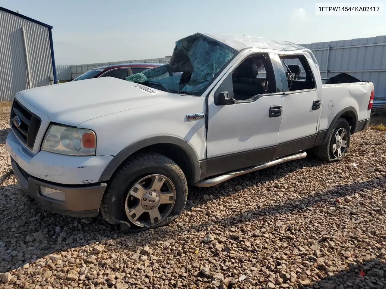 1FTPW14544KA02417 2004 Ford F150 Supercrew
