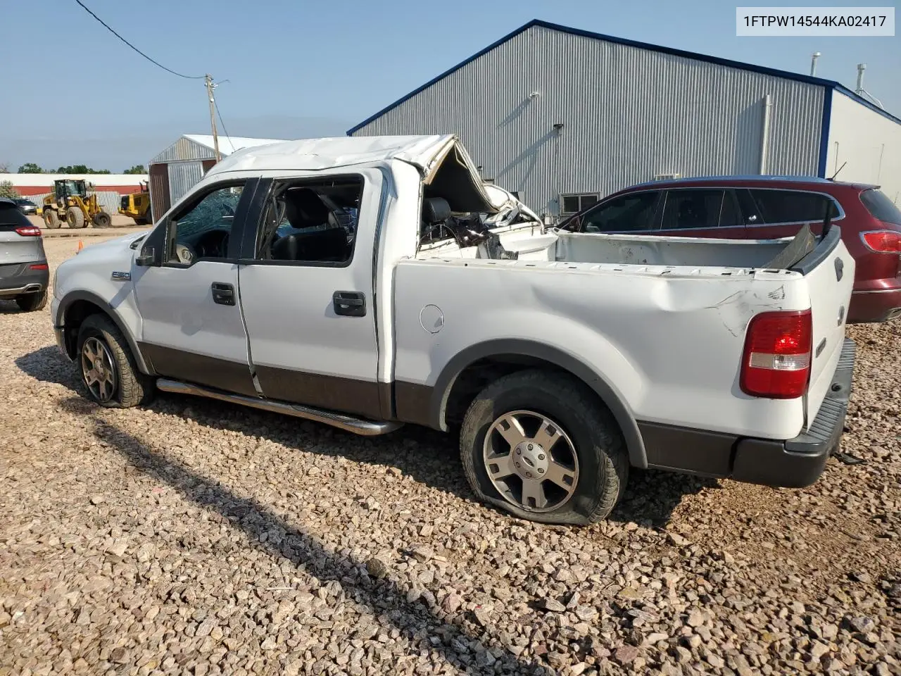 1FTPW14544KA02417 2004 Ford F150 Supercrew