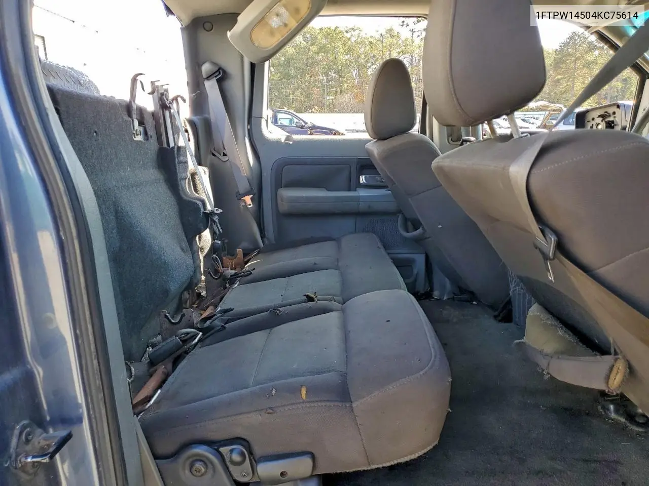 1FTPW14504KC75614 2004 Ford F150 Supercrew