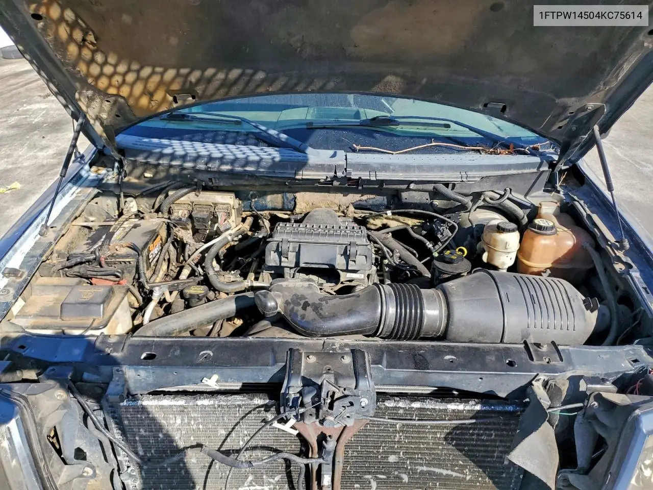 1FTPW14504KC75614 2004 Ford F150 Supercrew