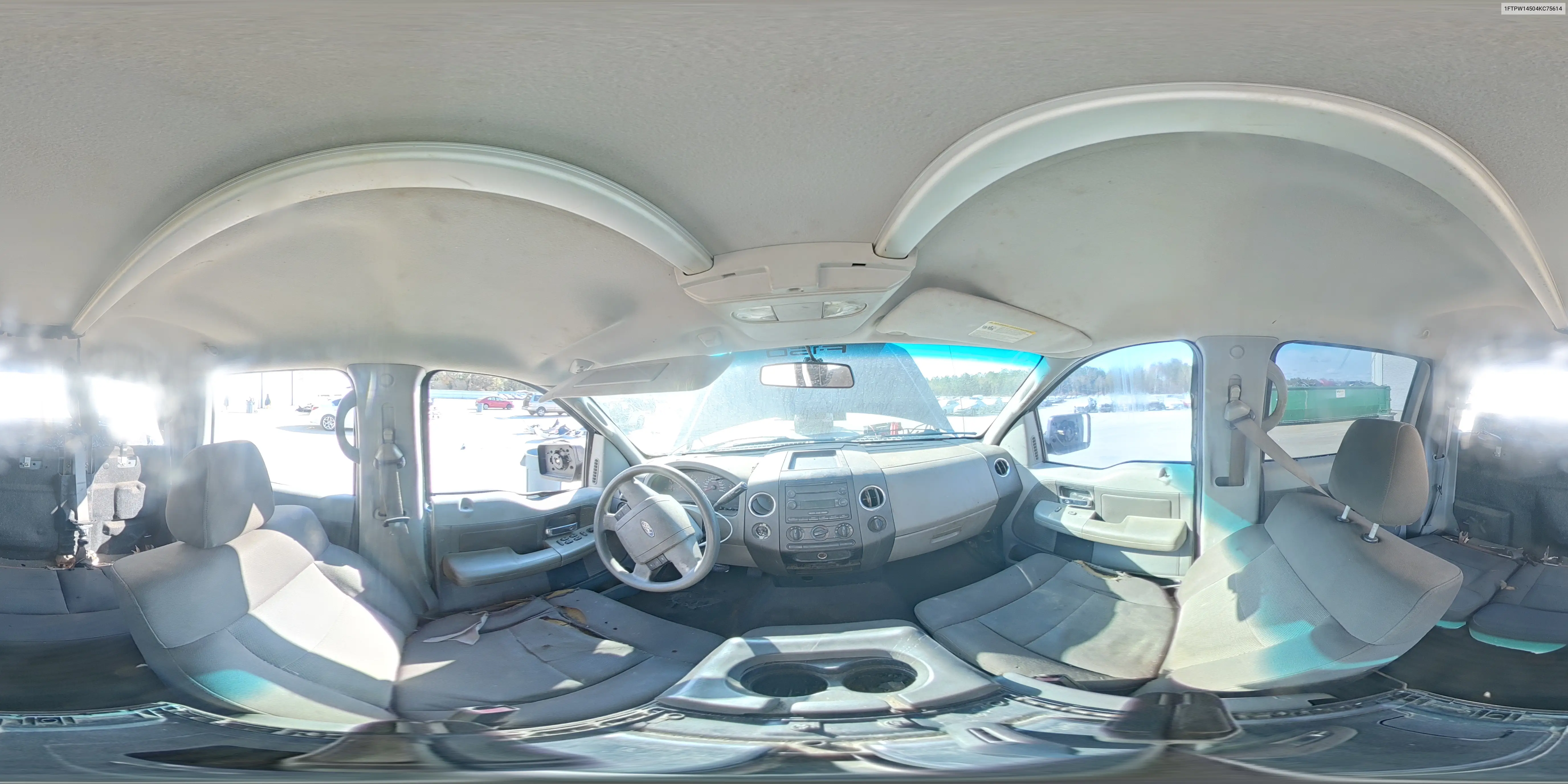 1FTPW14504KC75614 2004 Ford F150 Supercrew