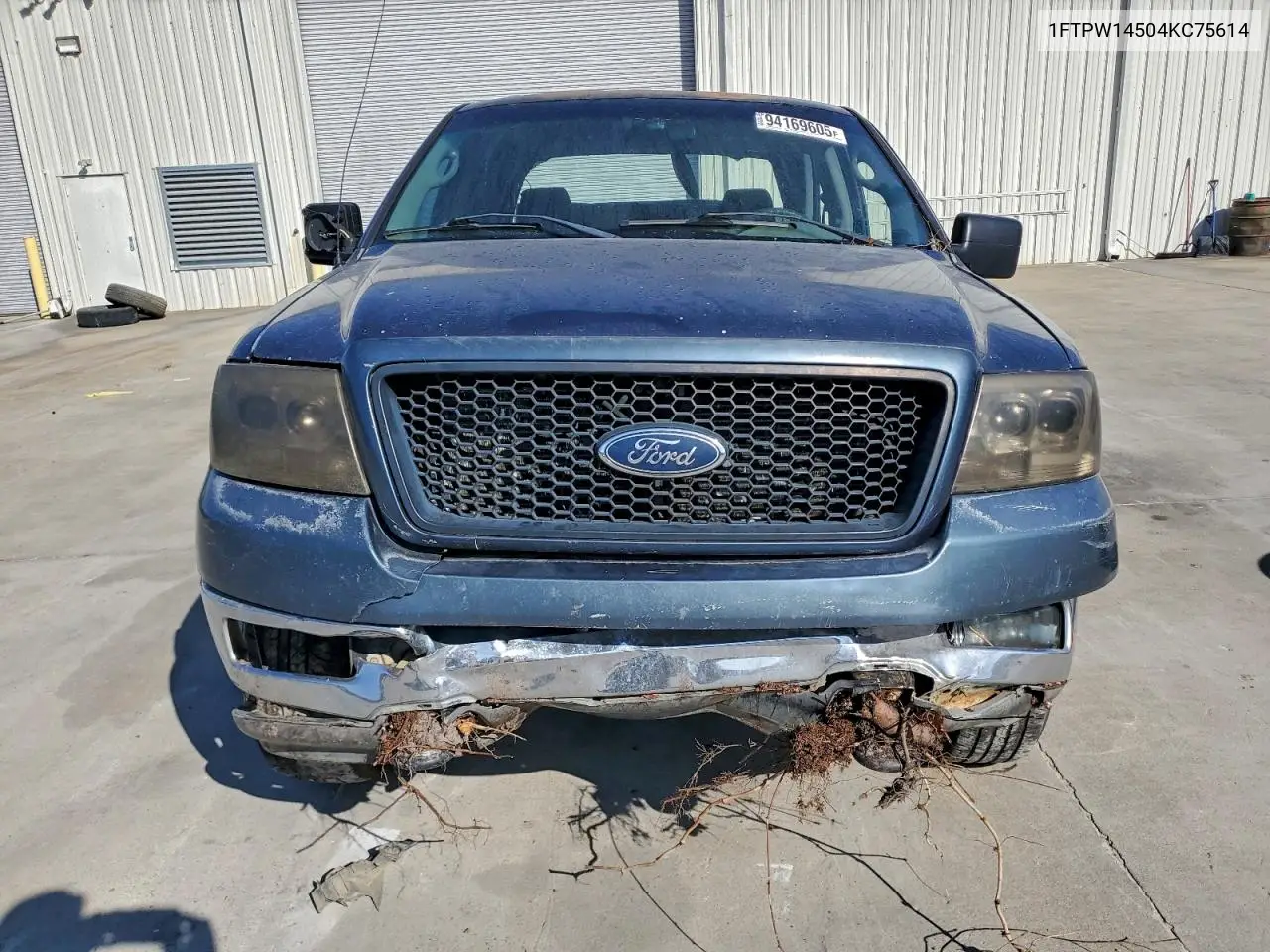 1FTPW14504KC75614 2004 Ford F150 Supercrew