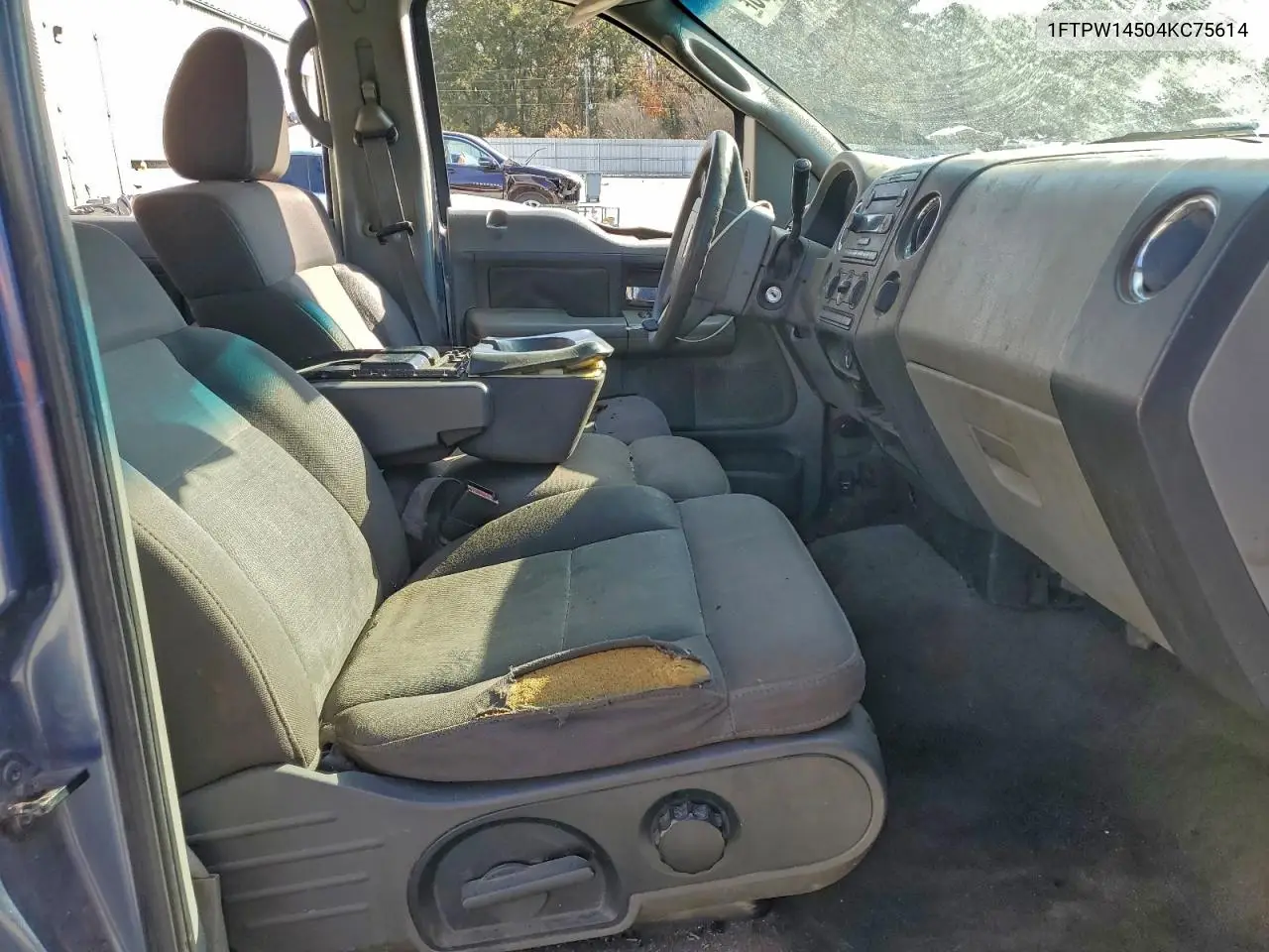 1FTPW14504KC75614 2004 Ford F150 Supercrew