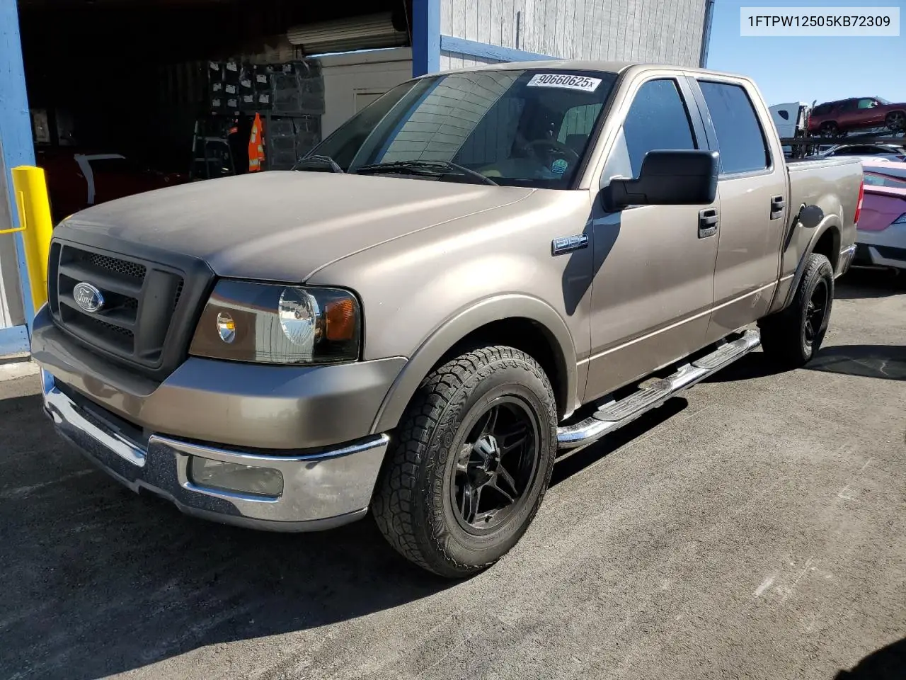 1FTPW12505KB72309 2005 Ford F150 Supercrew