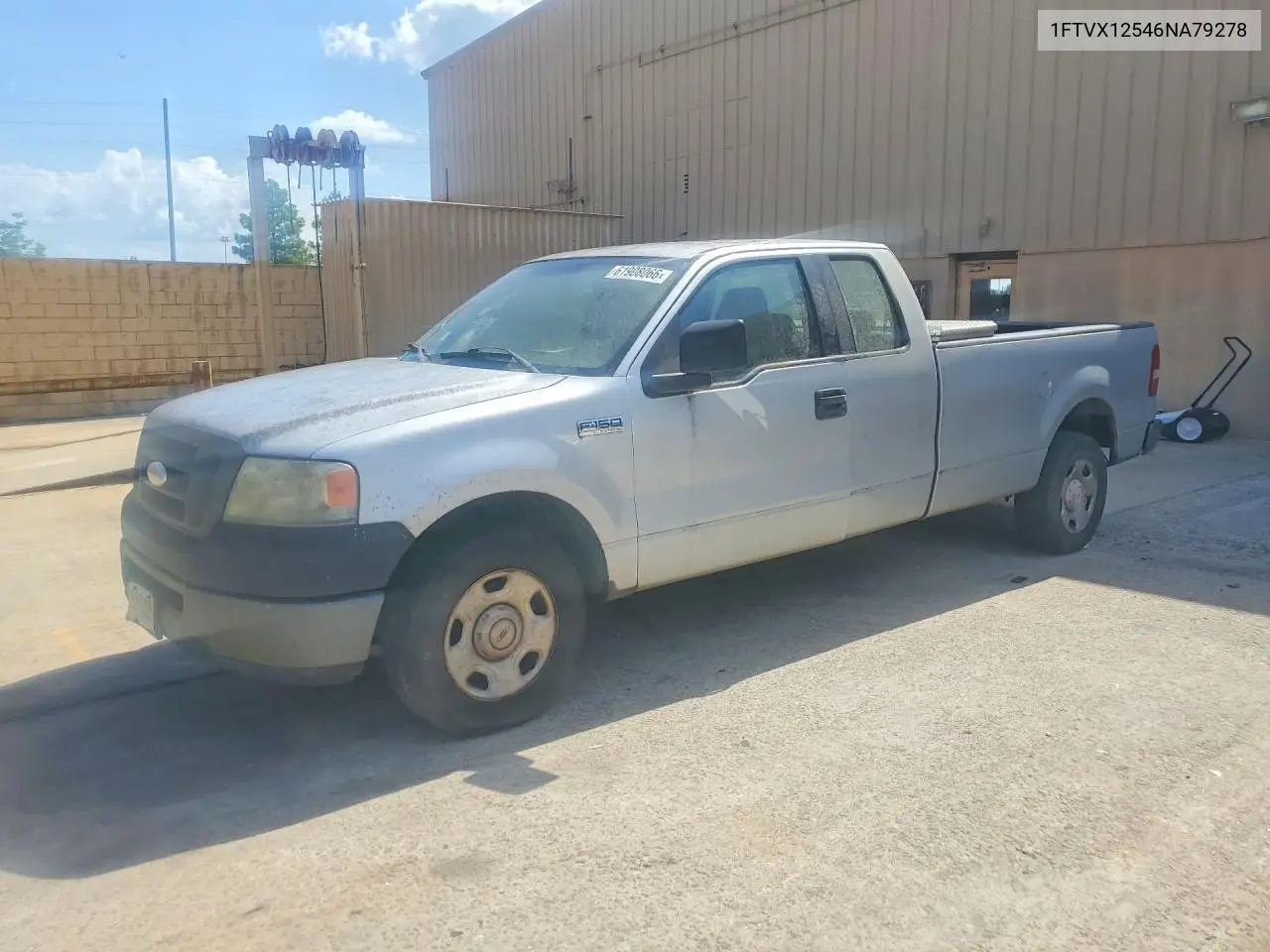 2006 Ford F150 VIN: 1FTVX12546NA79278 Lot: 61908066