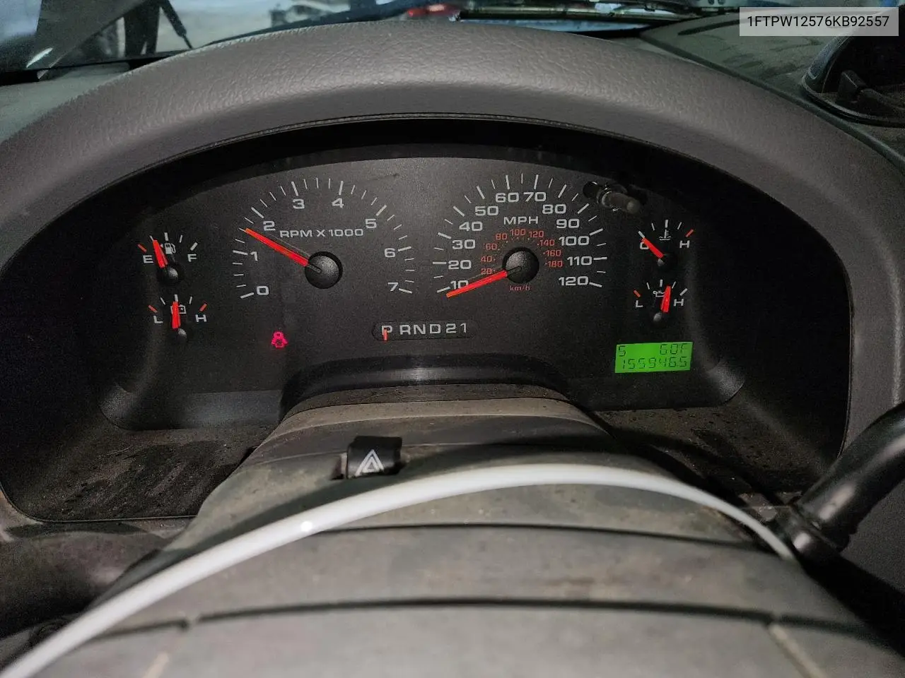 1FTPW12576KB92557 2006 Ford F150 Supercrew