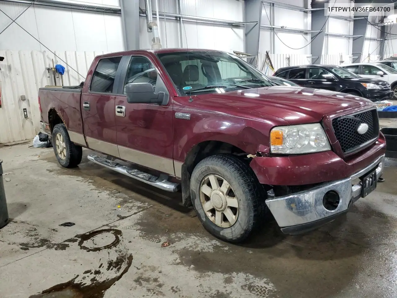 1FTPW14V36FB64700 2006 Ford F150 Supercrew